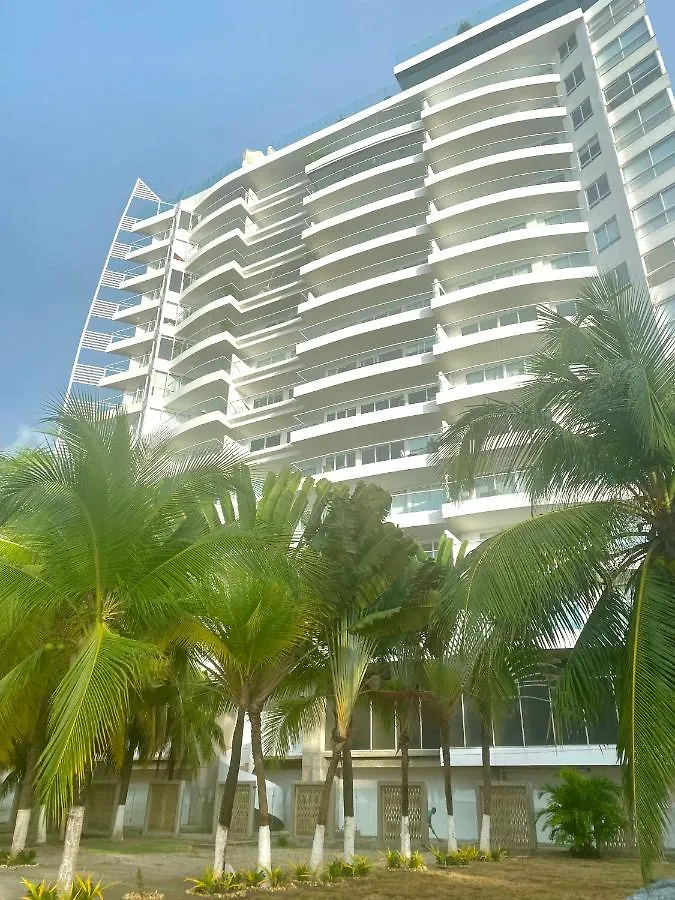 Hermoso Apartamento Con Vista Al Mar Y Salida Directa A La Playa Cartagena