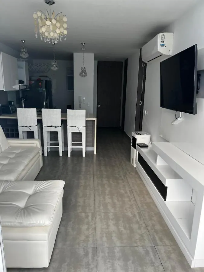 Hermoso Apartamento Con Vista Al Mar Y Salida Directa A La Playa Cartagena Apartment