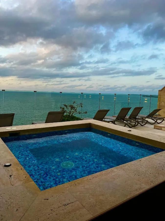 Hermoso Apartamento Con Vista Al Mar Y Salida Directa A La Playa Cartagena Colombia
